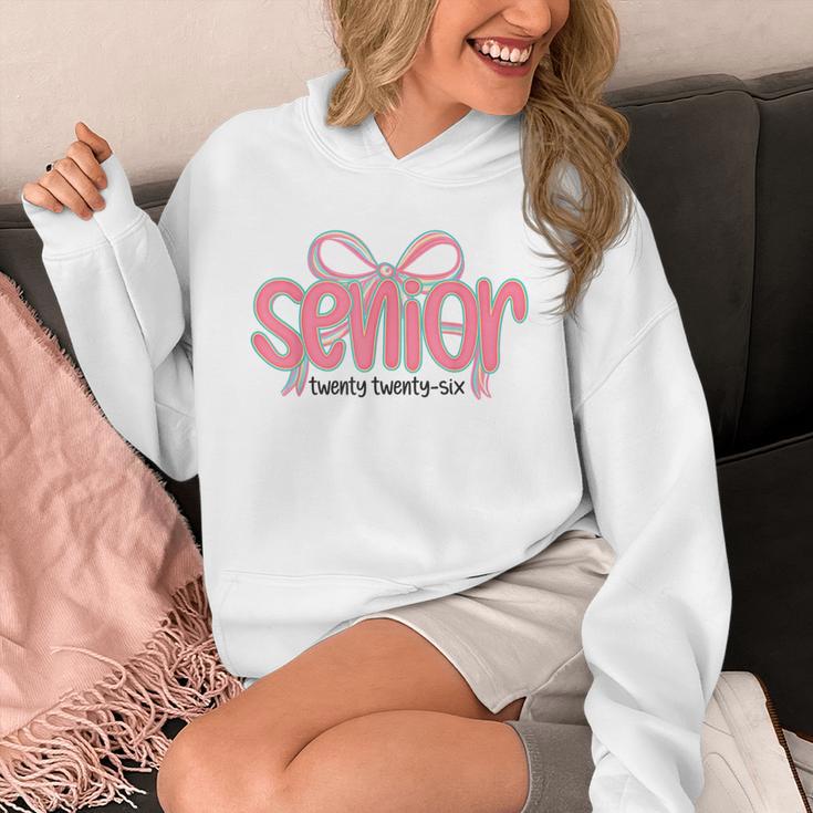 Senior 2026 Coquette Pink Bow Graduation 2026 Class Of 2026 Unisex Hoodie