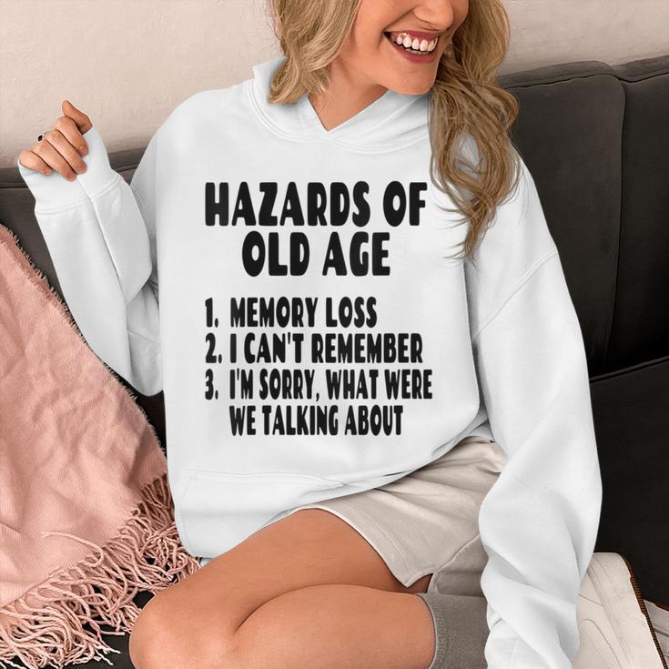 Senior Citizen Memory Loss Joke Hazards Of Old Age Unisex Hoodie Senior Citizen Memory Loss Joke Hazards Of Old Age Unisex Hoodie