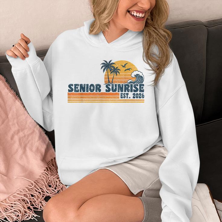 Senior Sunrise 2026 Graduation Cool Retro High School Unisex Hoodie