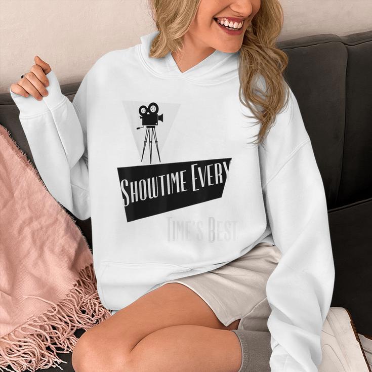 Showtime Every Moment Cinema Nostalgia Film Buff Humor Unisex Hoodie
