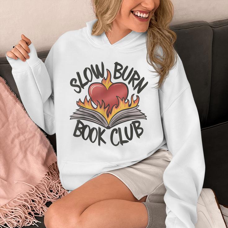 Slow Burn Book Club Romantasy Trope Smut Dark Romance Reader Unisex Hoodie Slow Burn Book Club Romantasy Trope Smut Dark Romance Reader Unisex Hoodie