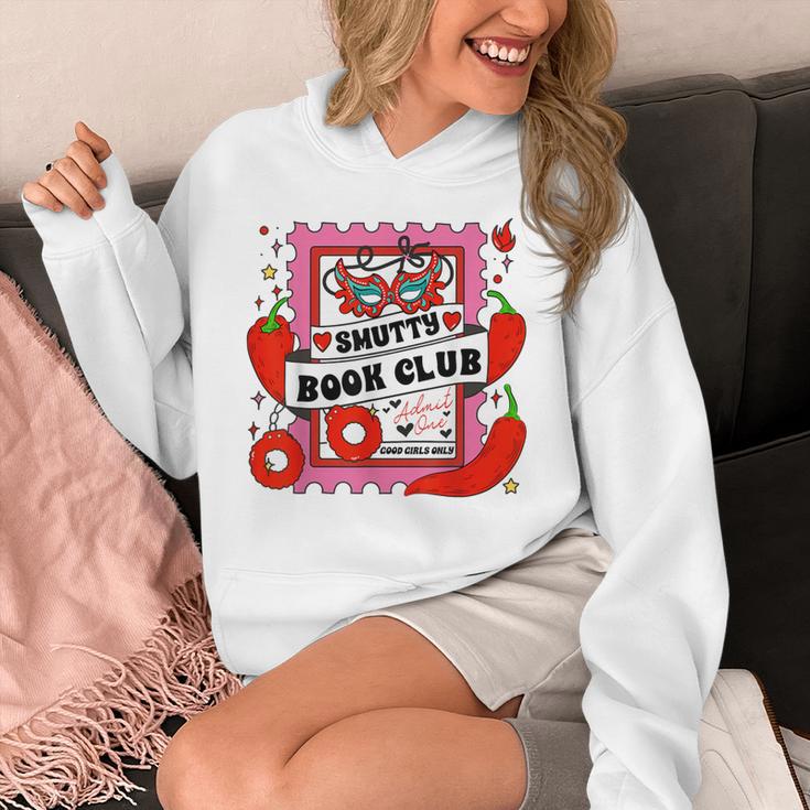 Smut Reader Smutty Vibes Spicy Romance Smutty Book Club Unisex Hoodie