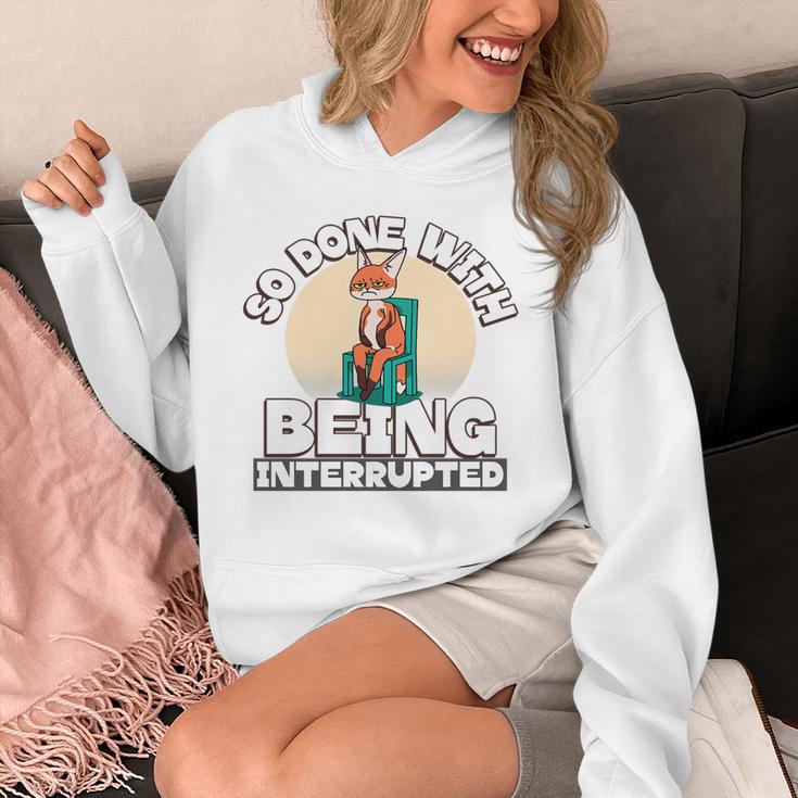 So Done With Being Interrupted Sick And Tired Introvert Premium Tri-Blend Unisex Hoodie So Done With Being Interrupted Sick And Tired Introvert Premium Tri-Blend Unisex Hoodie