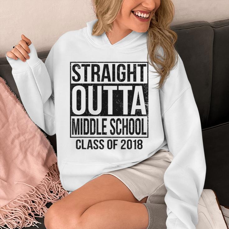 Straight Outta Middle School Graduation Unisex Hoodie