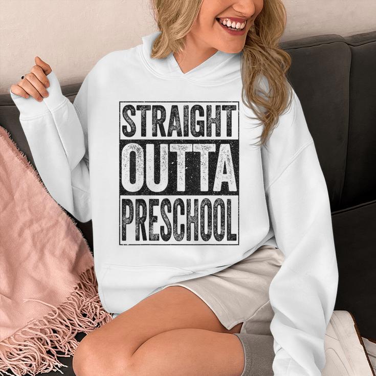 Straight Outta Preschool Shirt Boy Girl Graduation Unisex Hoodie