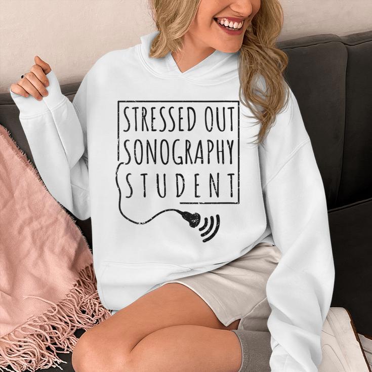 Stressed Sonography Student Ultrasound Tech Graduation Unisex Hoodie