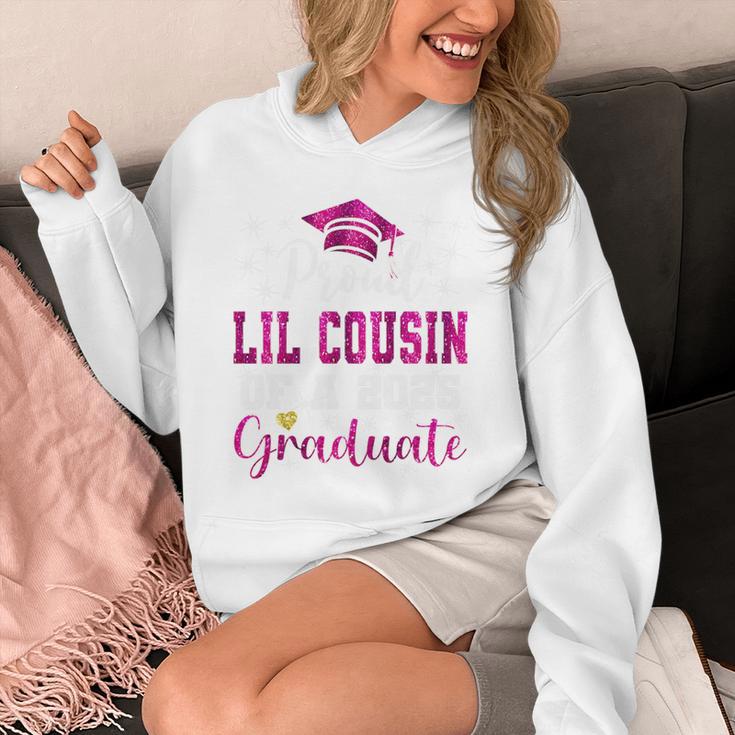 Super Proud Little Cousin Of 2025 Graduate Graduation Family Premium Tri-Blend Unisex Hoodie