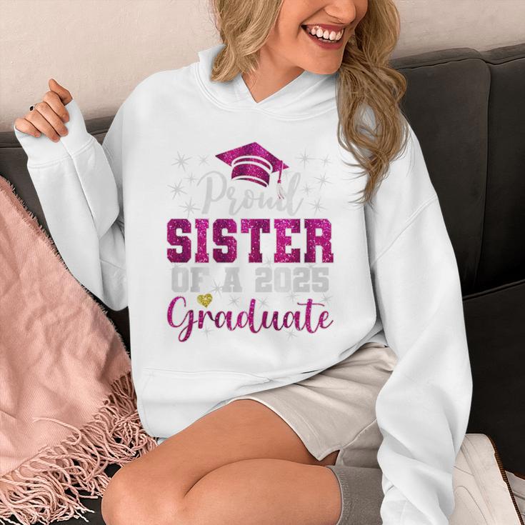 Super Proud Sister Of 2025 Graduate Senior Graduation Family Premium Tri-Blend Unisex Hoodie