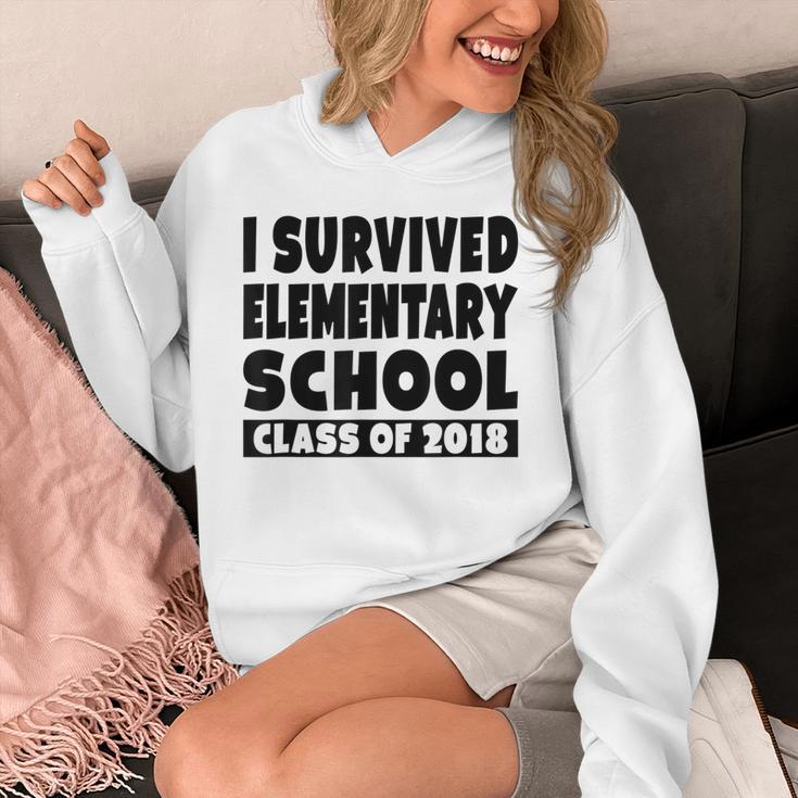 I Survived Elementary School Class Of 2018 Graduation Shirt Unisex Hoodie