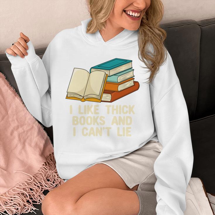 Like Thick Books Cant Lie Happiness Reading Positive Unisex Hoodie