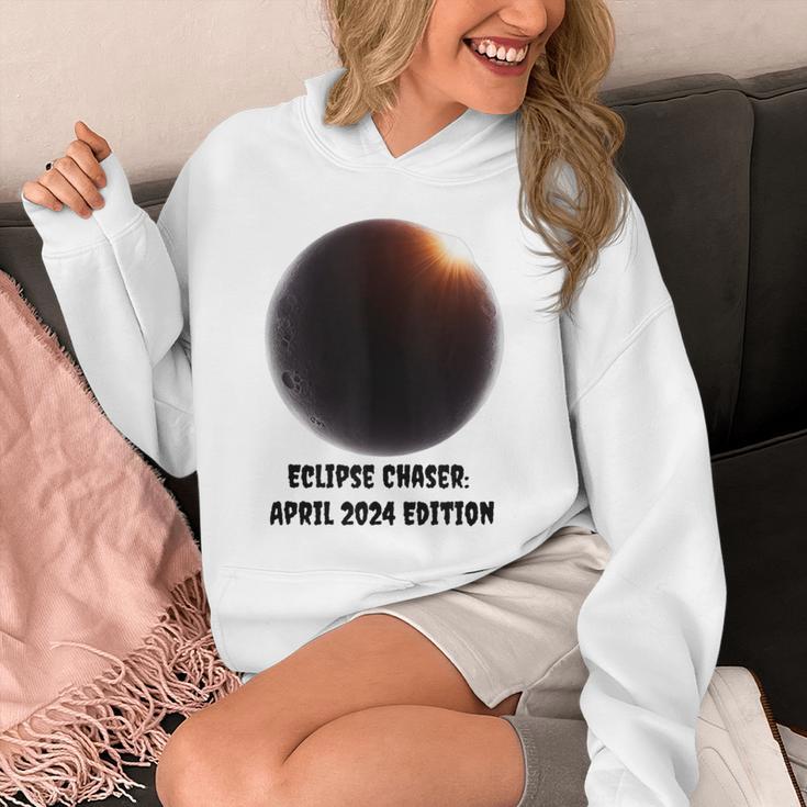 Total Solar Eclipse April 2024 Sky Watcher Memory Unisex Hoodie