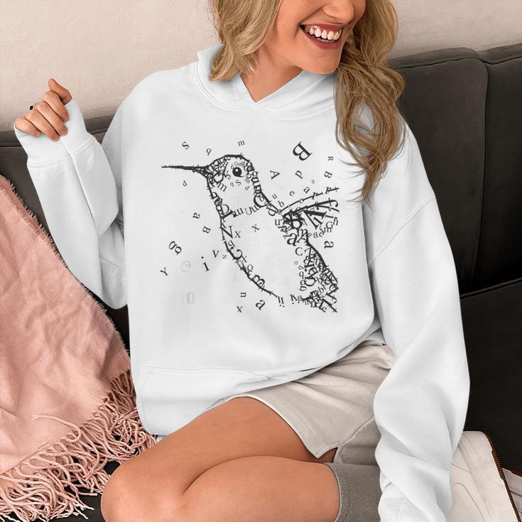 Tucson Festival Of Books TFOB 2010 Hummingbird Mascot Unisex Hoodie