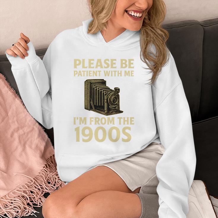 Vintage Please Be Patient With Me I'm From The 1900s Camera Premium Unisex Hoodie Vintage Please Be Patient With Me I'm From The 1900s Camera Premium Unisex Hoodie