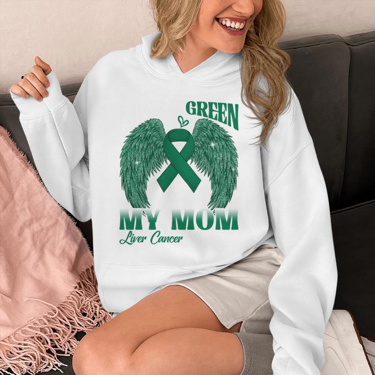 I Wear Green In Memory Of My Mom Liver Cancer Awareness Day Unisex Hoodie I Wear Green In Memory Of My Mom Liver Cancer Awareness Day Unisex Hoodie