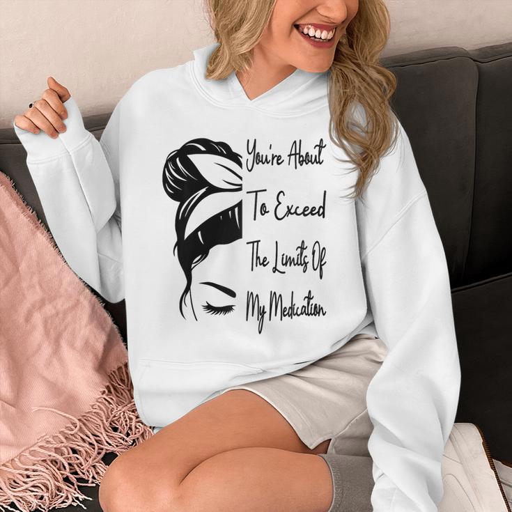 You'Re About To Exceed The Limits Of My Medication Introvert Raglan Baseball Tee Unisex Hoodie