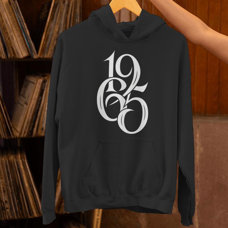 1965 Vintage Retro Birthday Year Nostalgia Unisex Hoodie