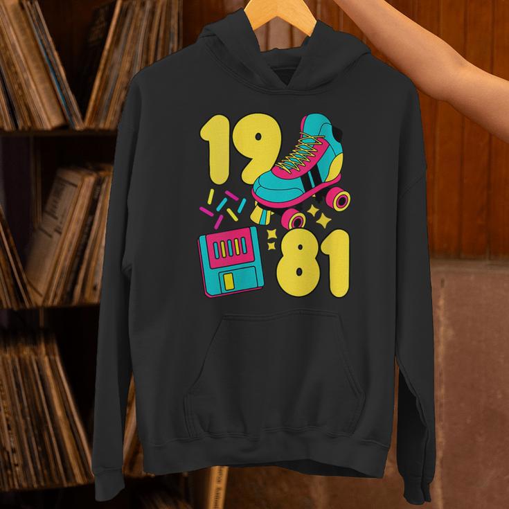 1981 Retro Raised In The 80s Old School Nostalgia Vibes Unisex Hoodie 1981 Retro Raised In The 80s Old School Nostalgia Vibes Unisex Hoodie