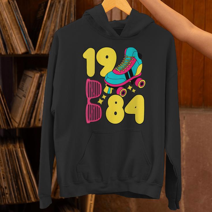 1984 Retro Raised In The 80s Old School Nostalgia Vibes Unisex Hoodie