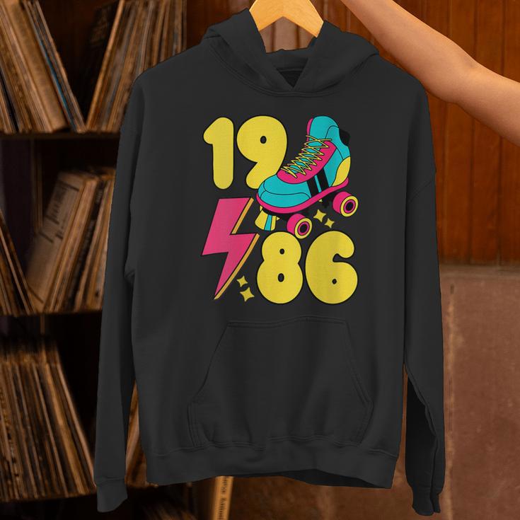 1986 Retro Raised In The 80s Old School Nostalgia Vibes Unisex Hoodie
