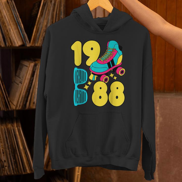 1988 Retro Raised In The 80s Old School Nostalgia Vibes Unisex Hoodie