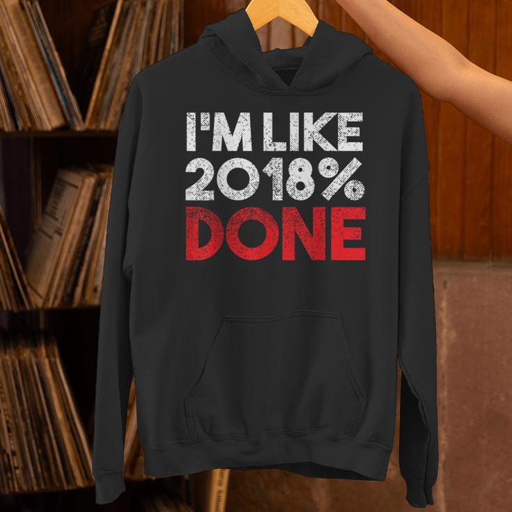 2018 Percent Done Senior Graduation Shirt Unisex Hoodie