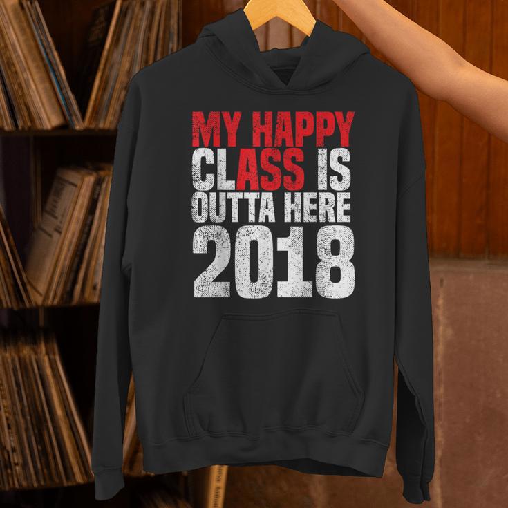 2018 Senior Graduation My Happy Class Shirt Unisex Hoodie