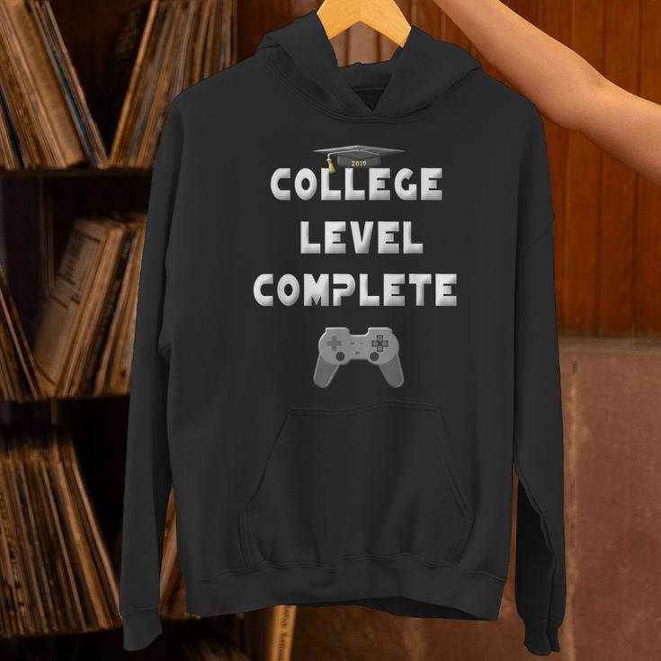 2019 College Level Complete Gamer Graduation Shirts Unisex Hoodie