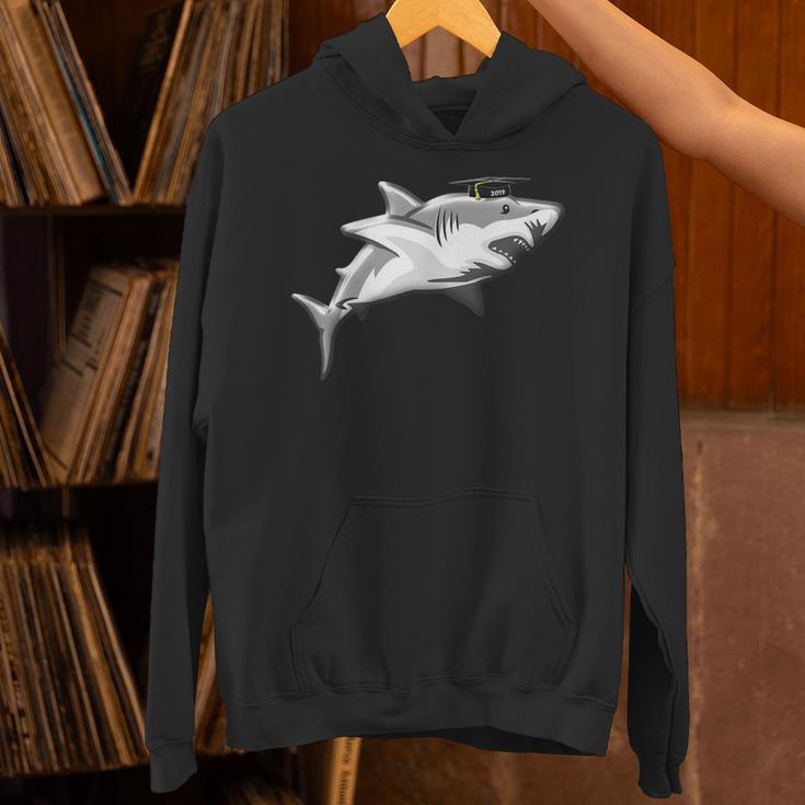 2019 Graduation SharkShirt High School College Grad Unisex Hoodie