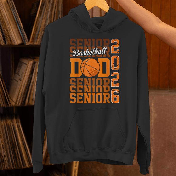 2026 Basketball Senior Dad Graduation Matching Family Unisex Hoodie