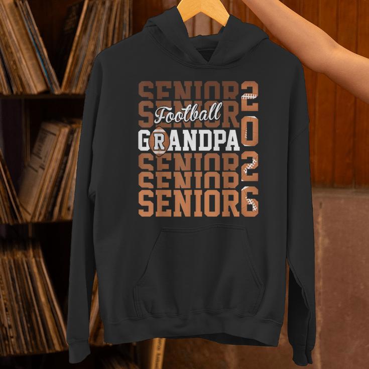 2026 Football Senior Grandpa Graduation Matching Family Unisex Hoodie