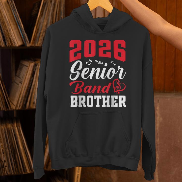 2026 Senior Band Brother Class Of 2026 Parent Graduation Unisex Hoodie