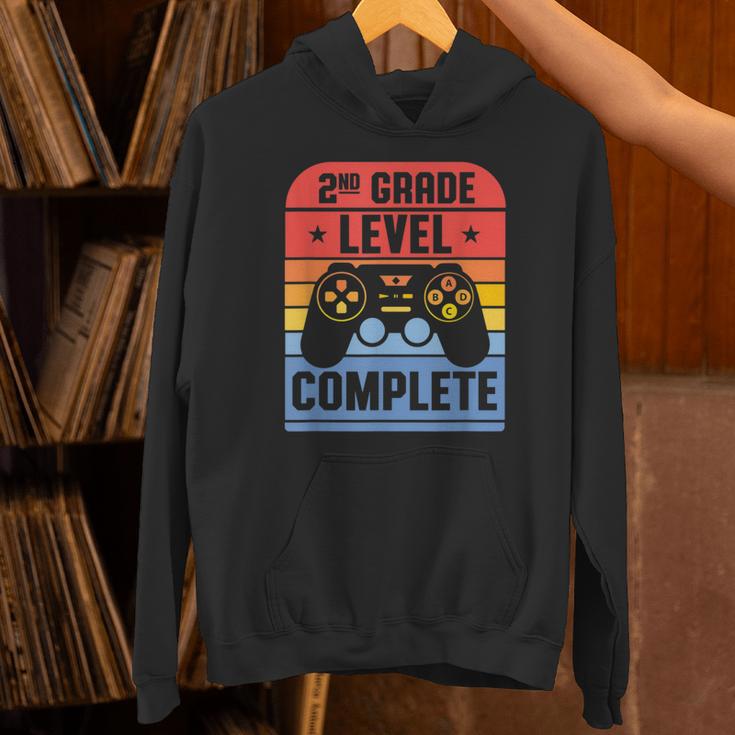 2nd Grade Level Complete Graduation Student Video Gamer Unisex Hoodie