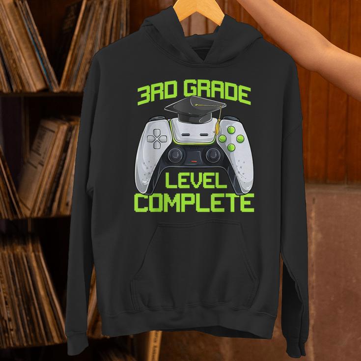 3rd Grade Level Complete Gamer Class Of 2026 Graduation Unisex Hoodie