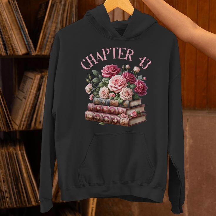 43rd Birthday Chapter 43 Birthday Shirt Women Book Lover Unisex Hoodie