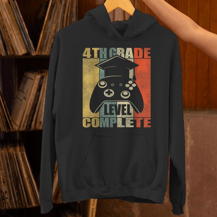 4th Grade Level Complete Gamer Class Of 2023 Graduation Unisex Hoodie