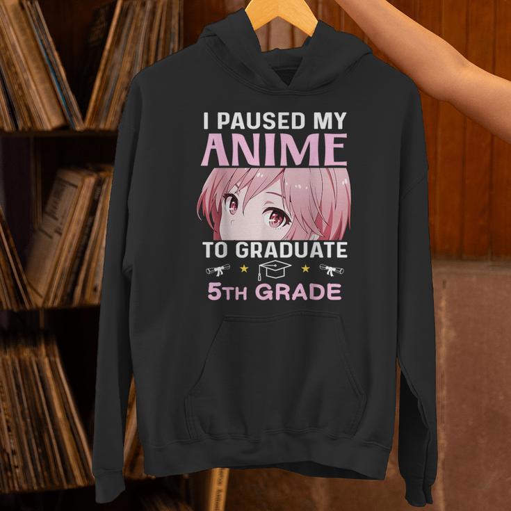 5th Grade Graduation Anime 2025 Graduate Elementary Girls Unisex Hoodie