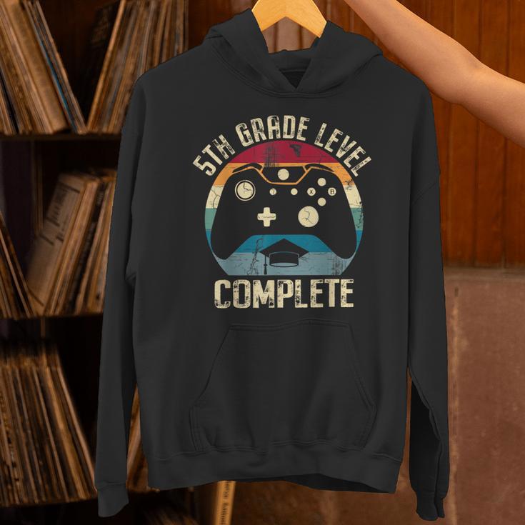 5th Grade Level Complete Gamer Graduation Boys Class Of 2024 Unisex Hoodie