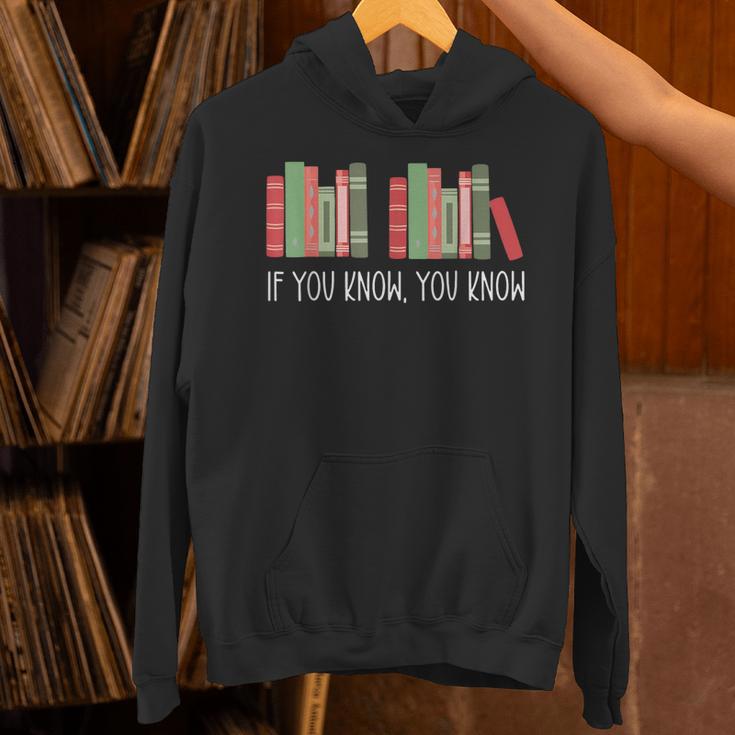6 7 If You Know You Know Book Lover Six Seven Meme Unisex Hoodie