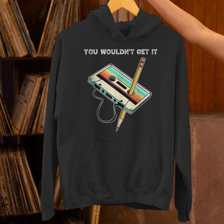 70s 80s 90s Retro Party Costume Nostalgia Cassette Unisex Hoodie 70s 80s 90s Retro Party Costume Nostalgia Cassette Unisex Hoodie