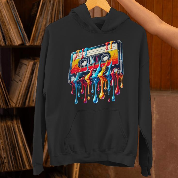 80s 90s Retro Party Costume Nostalgia Cassette Unisex Hoodie