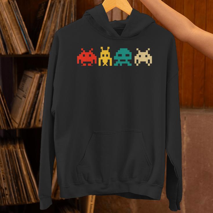 80s Video Game Nostalgia Retro Vintage Arcade Novelty Unisex Hoodie 80s Video Game Nostalgia Retro Vintage Arcade Novelty Unisex Hoodie
