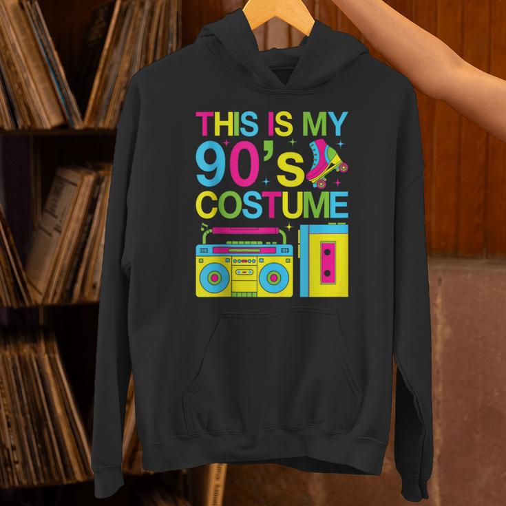 This Is My 90's Costume Retro 1990s Style Cassette Nostalgia Unisex Hoodie This Is My 90's Costume Retro 1990s Style Cassette Nostalgia Unisex Hoodie