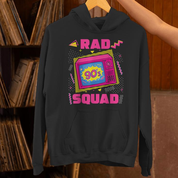 90s Rad Squad Retro Television 90s Aesthetic Nostalgia Unisex Hoodie