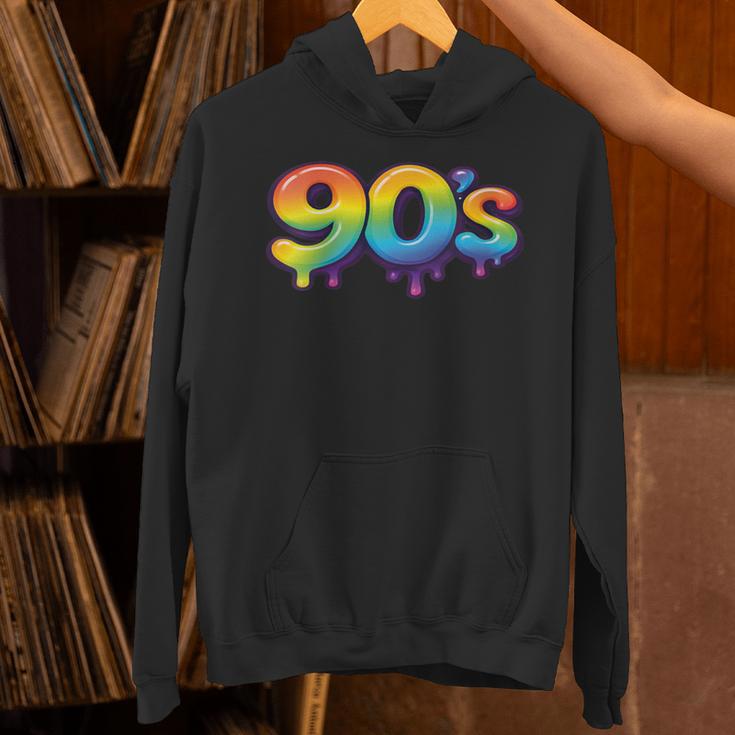 90s Retro Pop Art Rainbow Lips Nostalgia Costume 90s Unisex Hoodie 90s Retro Pop Art Rainbow Lips Nostalgia Costume 90s Unisex Hoodie