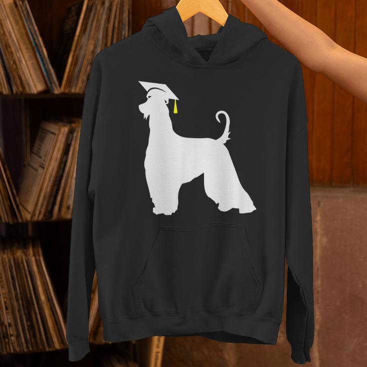 Afghan Hound Graduation Dog Graduate Men Women Kids Unisex Hoodie