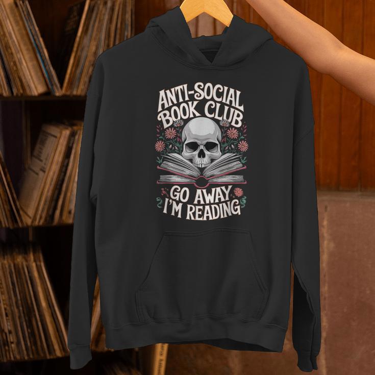 Anti-Social Book Club Go Away Im Reading Unisex Hoodie Anti-Social Book Club Go Away Im Reading Unisex Hoodie