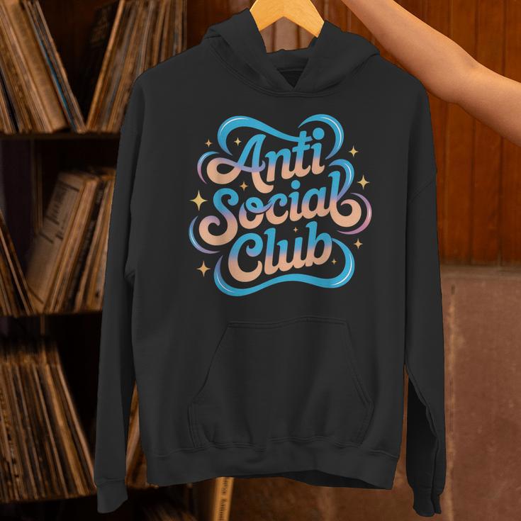 Anti-Social Club Introvert Humor Unisex Hoodie