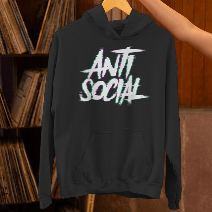 Anti Social Anti Social Club Introvert People Hate Unisex Hoodie Anti Social Anti Social Club Introvert People Hate Unisex Hoodie