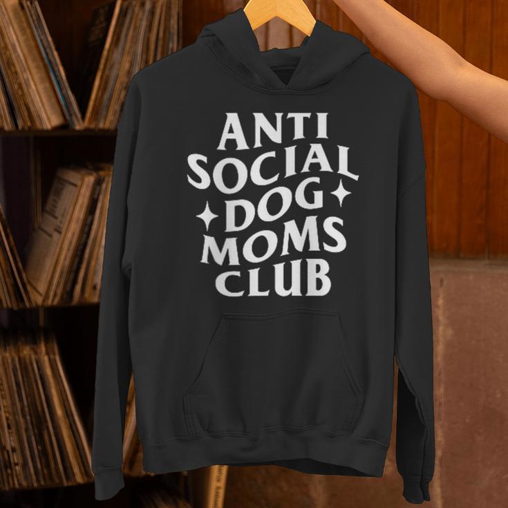 Anti Social Dog Moms Club Introvert Dog Mom Dog Lover Unisex Hoodie