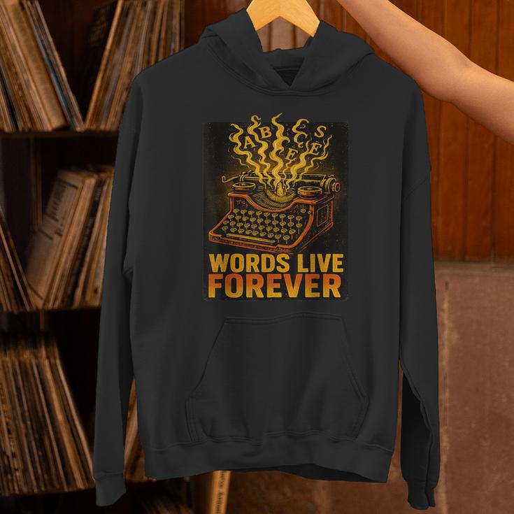 Antiques Collector Writing Retro Nostalgia Curiosity Unisex Hoodie